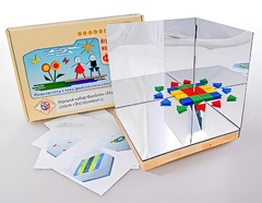 Игровой набор Фребеля "Мозаика геометрическая 3D" - fgospostavki.ru - Красный Сулин