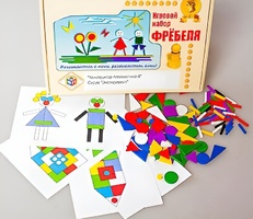 Игровой набор Фребеля "Конструктор плоскостной-4" (Серия "Эксперимент") - fgospostavki.ru - Красный Сулин