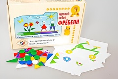 Игровой набор Фребеля "Конструктор плоскостной-2" (Серия "Эксперимент") - fgospostavki.ru - Красный Сулин