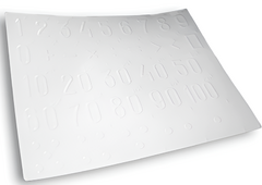 Пособие для слабовидящих детей - Сигнальные карточки по математике - fgospostavki.ru - Красный Сулин