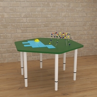 Игровой стол для развития мелкой моторики Маленькие горки - fgospostavki.ru - Красный Сулин