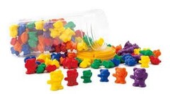 Счетный материал фигурки "Мишки с рюкзаками" - fgospostavki.ru - Красный Сулин