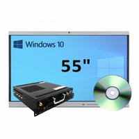 Интерактивная панель 55" (встроенный ПК, Win10) - fgospostavki.ru - Красный Сулин