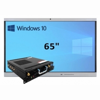 Интерактивная панель 65" (встроенный ПК, Win10, Intel i5) - fgospostavki.ru - Красный Сулин
