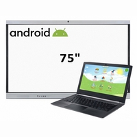 Интерактивная панель 75", ноутбук - fgospostavki.ru - Красный Сулин