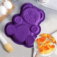 Комплект форм для выпечки силиконовый - fgospostavki.ru - Красный Сулин