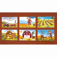 Комплект настенных панелей «Ферма» - fgospostavki.ru - Красный Сулин