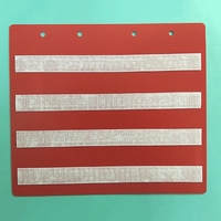 Красный лист-вкладыш в папку ПЕКС БОЛЬШАЯ  для карточек 4*4 см - fgospostavki.ru - Красный Сулин