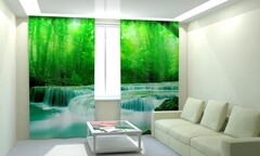 Комплект светонепроницаемых штор "Быстрая река" - fgospostavki.ru - Красный Сулин