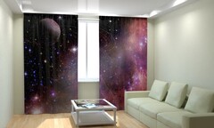 Комплект светонепроницаемых штор "Венера" - fgospostavki.ru - Красный Сулин