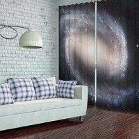 Комплект светонепроницаемых штор "Млечный путь" - fgospostavki.ru - Красный Сулин