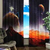 Комплект светонепроницаемых штор "Марсианская одиссея" - fgospostavki.ru - Красный Сулин