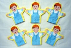 Набор рукавичек "Эмоции (мальчики)" 6 штук - fgospostavki.ru - Красный Сулин