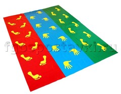 Коврик координационный "Мы идем-3" (2х слойная кожа) - fgospostavki.ru - Красный Сулин