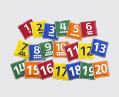 Мешочки с цифрами. Набор 20 шт. - fgospostavki.ru - Красный Сулин