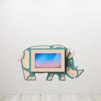 «Носорог» - Декоративная сенсорная панель 32" - fgospostavki.ru - Красный Сулин