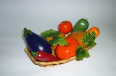 Муляжи "Корзина с овощами" - fgospostavki.ru - Красный Сулин