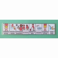 Последовательность действий "ТУАЛЕТ - УНИТАЗ" для девочки - fgospostavki.ru - Красный Сулин