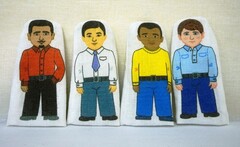 Набор пальчиковых кукол "Расы" - fgospostavki.ru - Красный Сулин