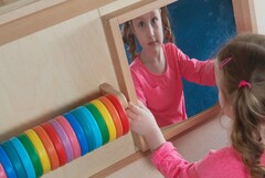 Развивающая панель “Выпуклое зеркало” - fgospostavki.ru - Красный Сулин