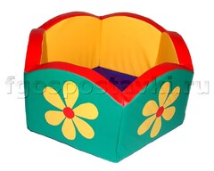 Бассейн шестигранный "Ромашка" - fgospostavki.ru - Красный Сулин