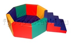 Бассейн восьмигранный с лесенкой - fgospostavki.ru - Красный Сулин