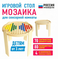 Игровой стол для сенсорной комнаты «Мозаика» - fgospostavki.ru - Красный Сулин