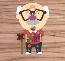 Бизиборд «Дорогой дедушка» - fgospostavki.ru - Красный Сулин