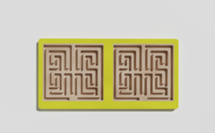 Межполушарная доска №13 желтая - fgospostavki.ru - Красный Сулин