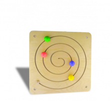 Панель-лабиринт «Трехцветная спираль» - fgospostavki.ru - Красный Сулин