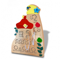 Тактильно-развивающая панель «Уроки письма» - fgospostavki.ru - Красный Сулин