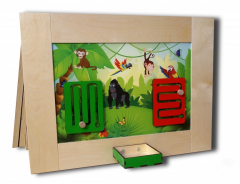 Тактильно-развивающая панель «Животные» - fgospostavki.ru - Красный Сулин