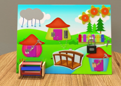 Тематическая настенная панель «Кто где живет» - fgospostavki.ru - Красный Сулин