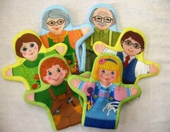 Набор рукавичек "Семья" - fgospostavki.ru - Красный Сулин