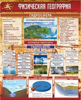 Стенд "Физическая география. Гидросфера" Вариант 1 - fgospostavki.ru - Красный Сулин