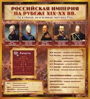 Стенд "Российская Империя" - fgospostavki.ru - Красный Сулин