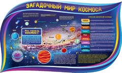 Стенд "Загадочный мир космоса" - fgospostavki.ru - Красный Сулин