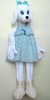 Ростовая кукла "Собачка белая" - fgospostavki.ru - Красный Сулин