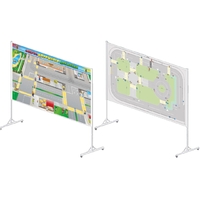 Магнитный стенд двусторонний "Азбука дорожного движения ПДД" - fgospostavki.ru - Красный Сулин