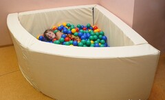 Сухой бассейн в форме 1/4 круга (150х150х66 сантиметров) - fgospostavki.ru - Красный Сулин