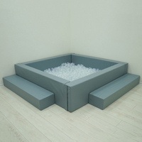 Сухой бассейн с шариками и RGB-подсветкой 140х140 см - fgospostavki.ru - Красный Сулин