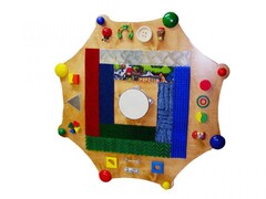 Тактильный диск с декоративными элементами - fgospostavki.ru - Красный Сулин