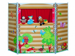 Учебный комплект "Домашний театр" с тематическими фигурками для представлений - fgospostavki.ru - Красный Сулин