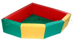 Сухой бассейн угловой (без рисунка) - fgospostavki.ru - Красный Сулин