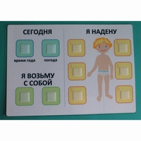 Визуальное пособие "Я надену" - fgospostavki.ru - Красный Сулин