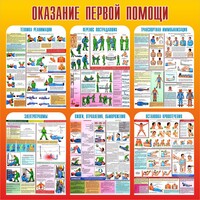 Стенд "Оказание первой помощи" - fgospostavki.ru - Красный Сулин