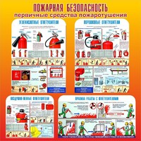 Стенд "Пожарная безопасность" Вариант 2 - fgospostavki.ru - Красный Сулин