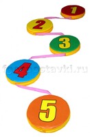 Дорожка "Змейка-шагайка-геометрическая" с цифрами - fgospostavki.ru - Красный Сулин