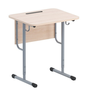 Стол одноместный ученический на круглой трубе - fgospostavki.ru - Красный Сулин