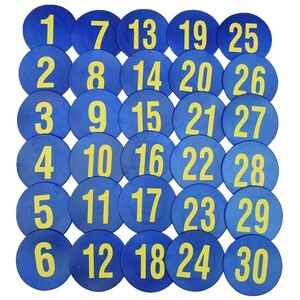 Резиновые диски с числовой маркировкой - fgospostavki.ru - Красный Сулин